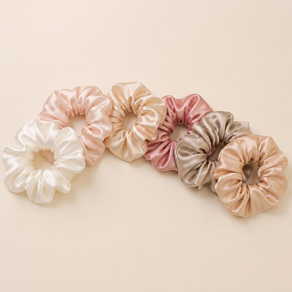 Scrunchies de Cetim